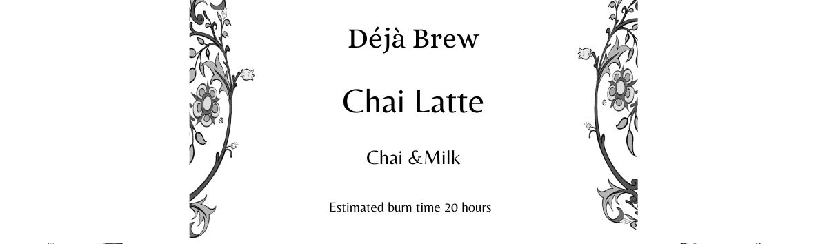 Chai Latte Candle