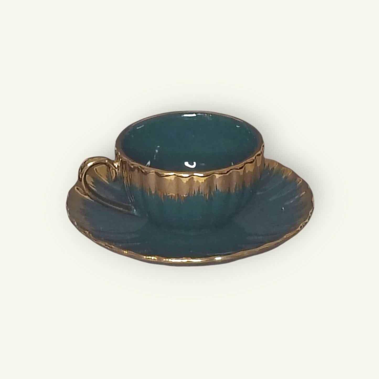 Teal Teacup